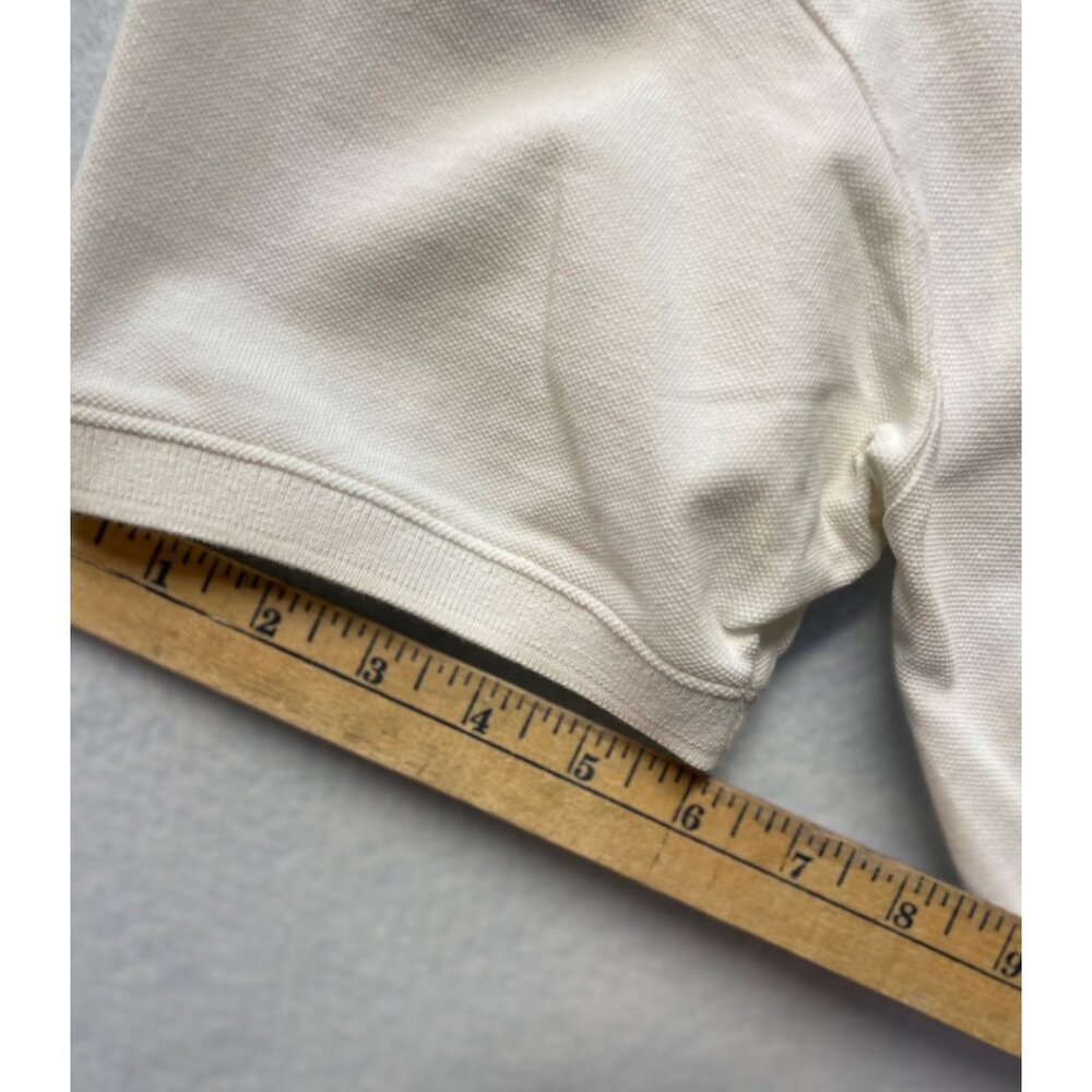 Eddie Bauer White Polo Short Sleeve Shirt Women's Size Large - Picture 7 of 8